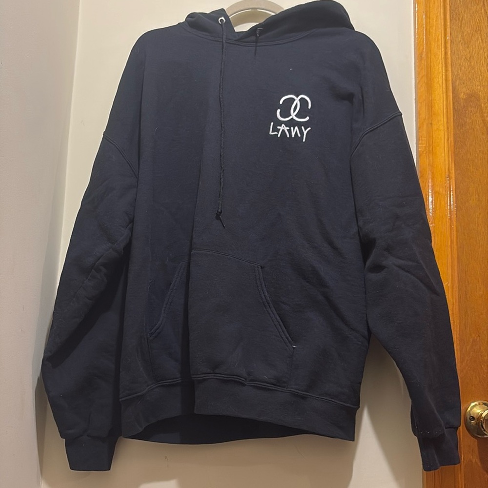 LANY Black Hoodie Size XL